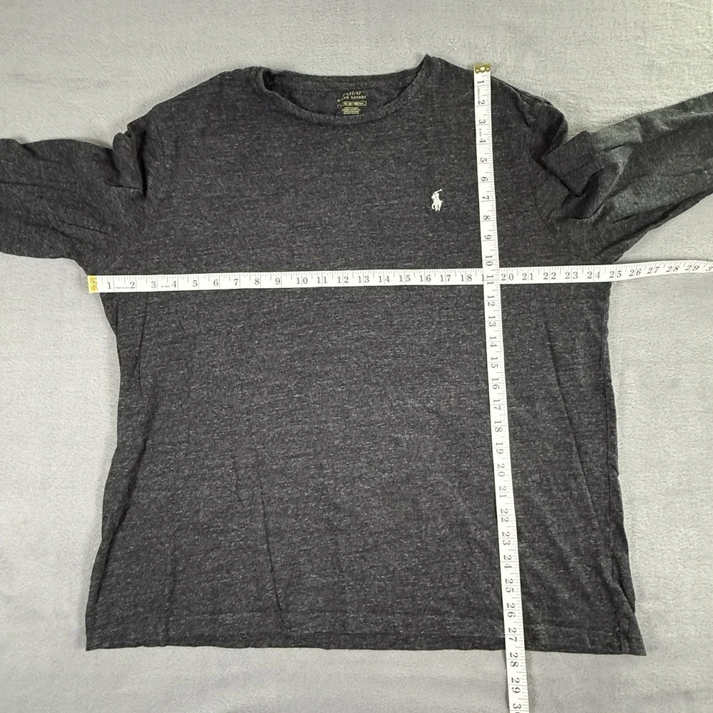 Polo Ralph Lauren‎ Men's XL Dark Gray Long Sleeve T-shirt